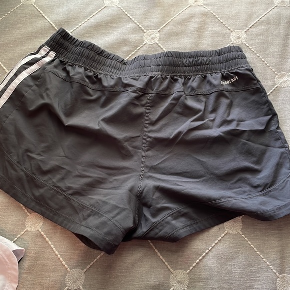 White and Grey Adidas shorts size Medium - Picture 5 of 6